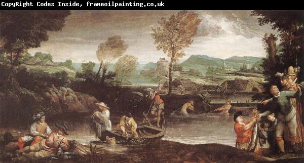 Annibale Carracci The Fishing